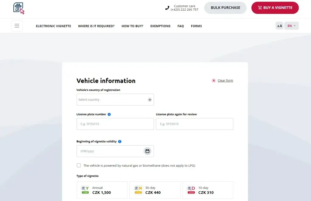 Platforma oficiala plata vigneta cehia