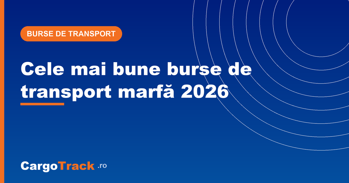 Burse de transport 2026: Cargopedia, 123cargo, Timocom, Trans.eu